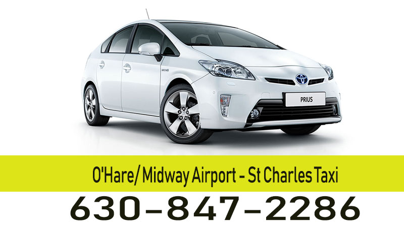 Taxi to Ohare Midway Airport From St Charles IL