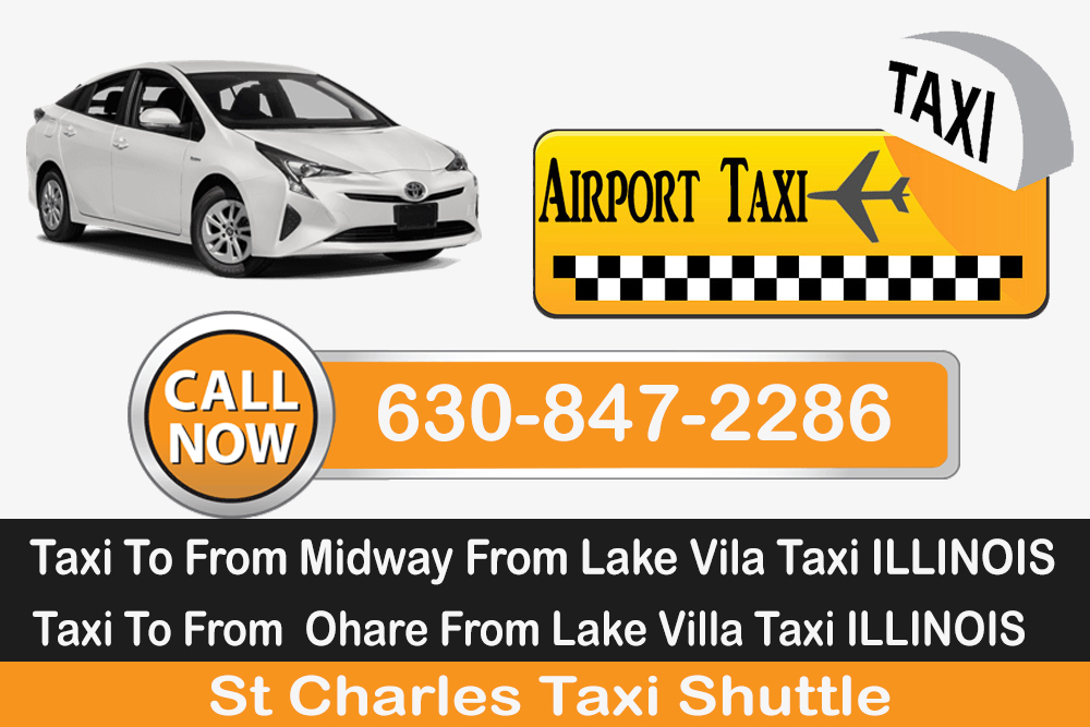 Taxi To From Ohare Midway To Lake Villa ILLINOIS
