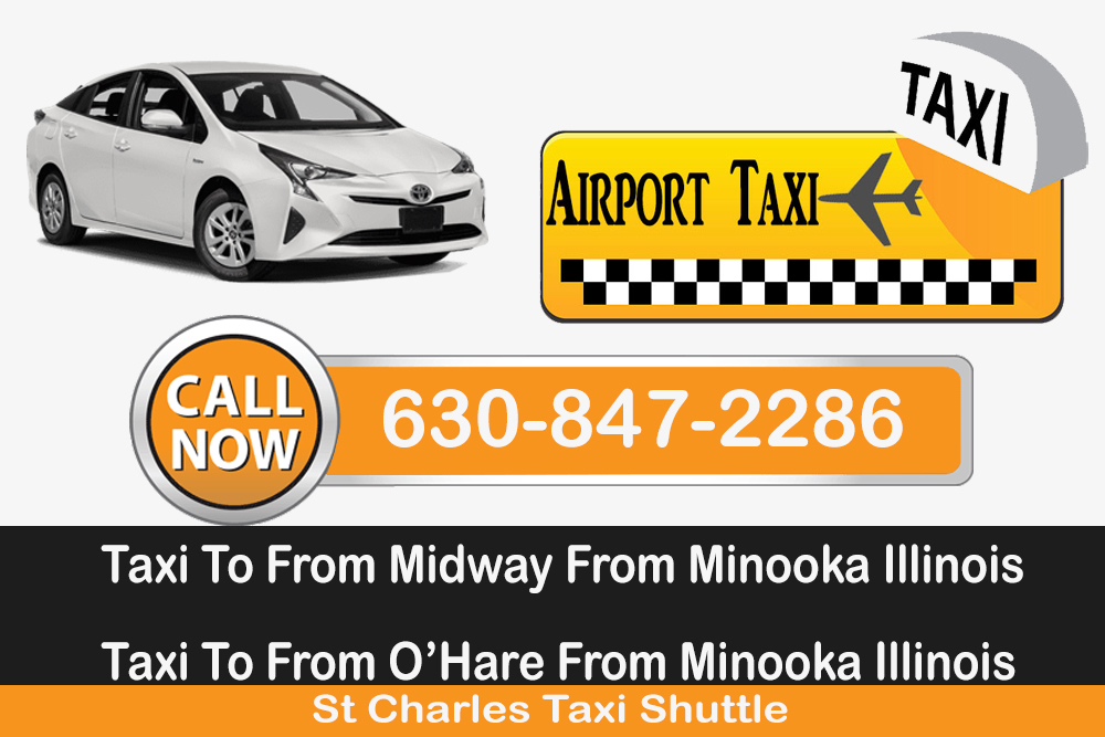 Minooka Taxi Service To/From O'Hare/Midway Airport