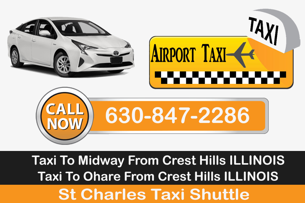 Taxi To/From O'hare Midway To Crest Hill